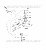 EMBRAYAGE MAITRE CYLINDRE pour Kawasaki VN1700 VAQUERO 2012