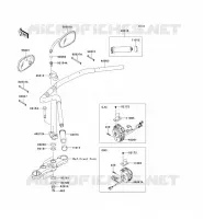 GUIDON pour Kawasaki VN1700 VAQUERO 2012