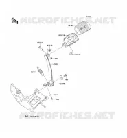 PEDALE DE FREIN/TORQUE LINK pour Kawasaki VN1700 VAQUERO 2012