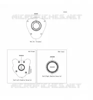 STICKER (BLUE)(CA,US)(BLACK)(CN) pour Kawasaki VN1700 VAQUERO 2012