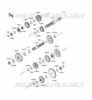 TRANSMISSION pour Kawasaki VN1700 VAQUERO 2012