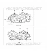 BOULON CARTER MOTEUR pour Kawasaki VN2000 2006