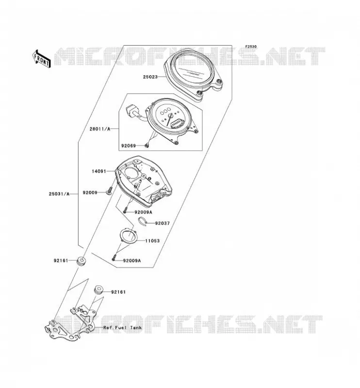 COMPTEURS Kawasaki MOTOS 2000 2006 VN2000  VN2000A6F