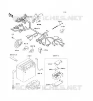 CHASSIS EQUIPMENT ELECTRIQUE pour Kawasaki VN CLASSIC 1999