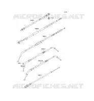CABLES pour Kawasaki VN CLASSIC 2000