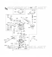 CARBURATEUR pour Kawasaki VN CLASSIC 2000