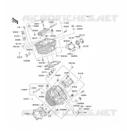 CULASSE pour Kawasaki VN CLASSIC 2000