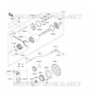 D&Eacute;MARREUR pour Kawasaki VN CLASSIC 2000