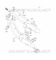 &Eacute;CHAPPEMENT pour Kawasaki VN CLASSIC 2000