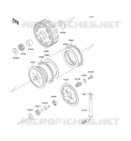 EMBRAYAGE pour Kawasaki VN CLASSIC 2000