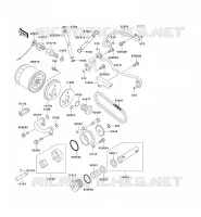 POMPE A HUILE pour Kawasaki VN CLASSIC 2000