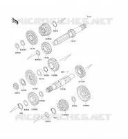 TRANSMISSION pour Kawasaki VN CLASSIC 2000