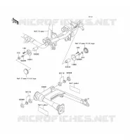 BRAS OSCILLANT pour Kawasaki VN750 2004