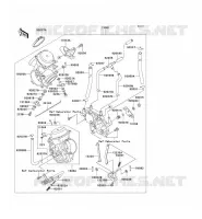 CARBURATEUR pour Kawasaki VN750 2004