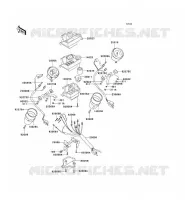 COMPTEURS pour Kawasaki VN750 2004