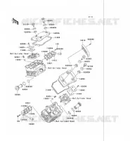 COUVRE CULASSE pour Kawasaki VN750 2004