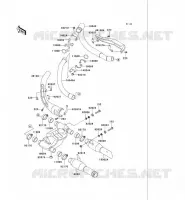 &Eacute;CHAPPEMENT pour Kawasaki VN750 2004