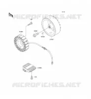 G&Eacute;N&Eacute;RATEUR pour Kawasaki VN750 2004