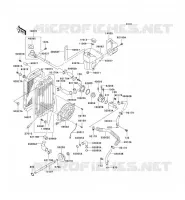 RADIATEUR pour Kawasaki VN750 2004