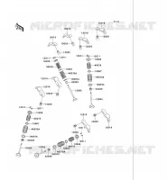 SOUPAPE pour Kawasaki VN750 2004