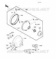 OPTIQUE(S) pour Kawasaki VN750 1989
