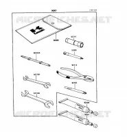 OUTIL UTILISATEUR pour Kawasaki VN750 1989