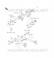 BRAS OSCILLANT pour Kawasaki VN750 2006