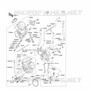 CARBURATEUR pour Kawasaki VN750 2006