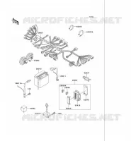 CHASSIS EQUIPMENT ELECTRIQUE pour Kawasaki VN750 2006