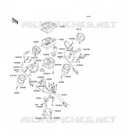 COMPTEURS pour Kawasaki VN750 2006