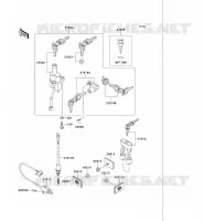 CONTACTEUR SERRURE/R&Eacute;FLECTEUR pour Kawasaki VN750 2006