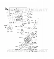 CULASSE pour Kawasaki VN750 2006