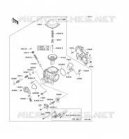 PI&Egrave;CES DE CARBURATEUR pour Kawasaki VN750 2006
