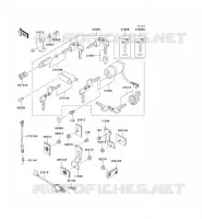 CONTACTEUR SERRURE/R&Eacute;FLECTEUR pour Kawasaki VN800 2004