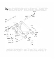 BRAS OSCILLANT pour Kawasaki VN800 1997