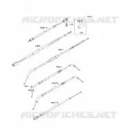CABLES pour Kawasaki VN800 1997