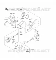 CLIGNOTANTS pour Kawasaki VN800 1997