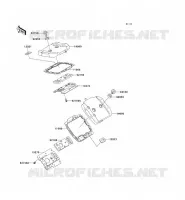 COUVRE CULASSE pour Kawasaki VN800 1997