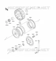 EMBRAYAGE pour Kawasaki VN800 1997
