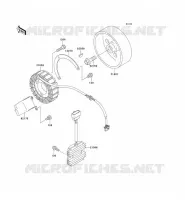 G&Eacute;N&Eacute;RATEUR pour Kawasaki VN800 1997