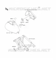 LABEL pour Kawasaki VN800 1997