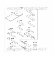 OUTIL UTILISATEUR pour Kawasaki VN800 1997