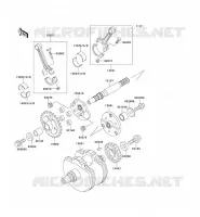 VILEBREQUIN pour Kawasaki VN800 1997