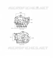 BOULON CARTER MOTEUR pour Kawasaki VN800 1998