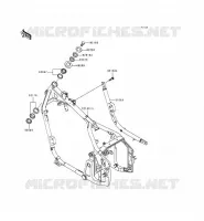 CH&Acirc;SSIS pour Kawasaki VN800 1999