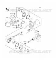 CLIGNOTANTS pour Kawasaki VN800 1999