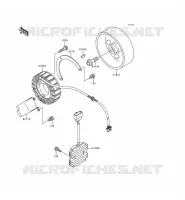 G&Eacute;N&Eacute;RATEUR pour Kawasaki VN800 1999