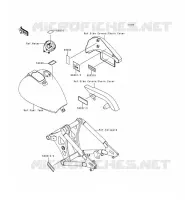 LABEL pour Kawasaki VN800 1999