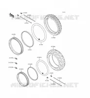 PNEUS pour Kawasaki VN800 1999