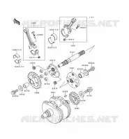VILEBREQUIN pour Kawasaki VN800 1999